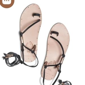 beek + Vitamin A BLUEBIRD Gladiator Sandals